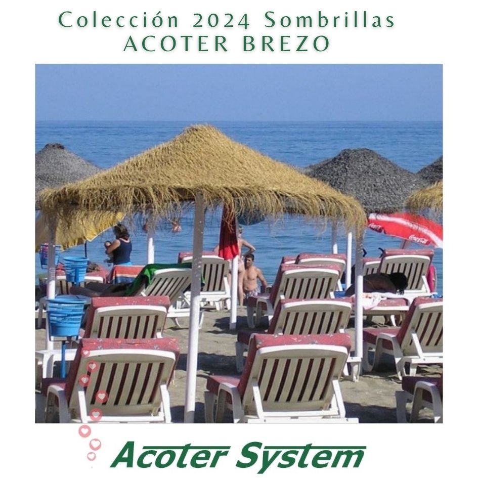 Sombrillas Acoter BREZO 2024