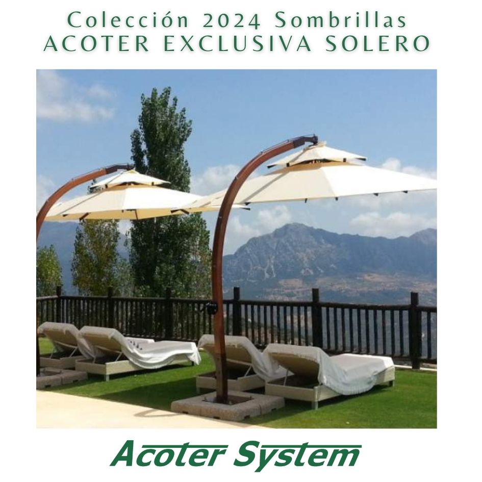 Catálogo sombrillas Acoter Colección Exclusiva 2024